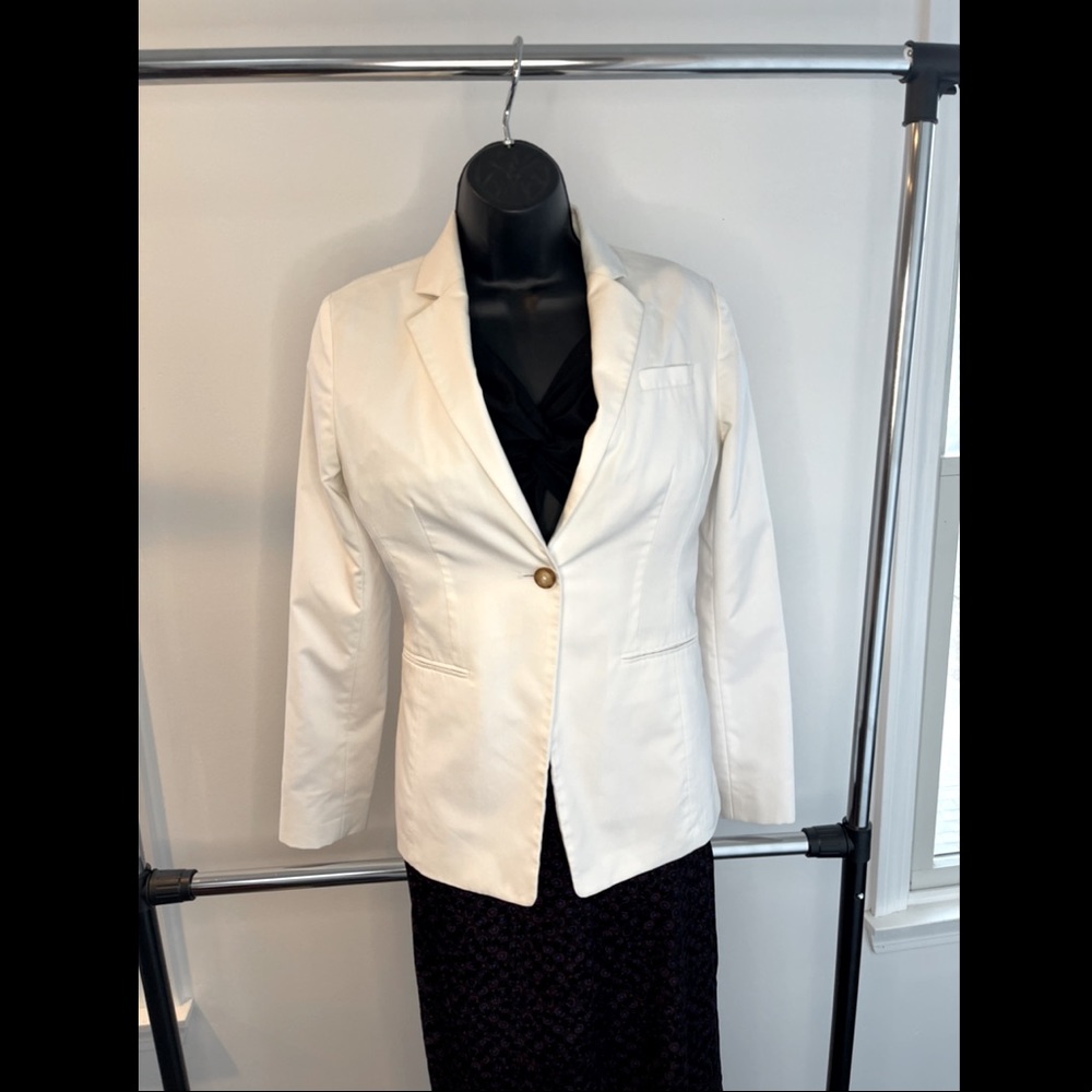 Peter Millar white blazer